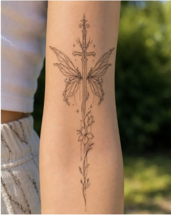 SafeTatt — Sacred Bloom · fotografie tetování na kůži
