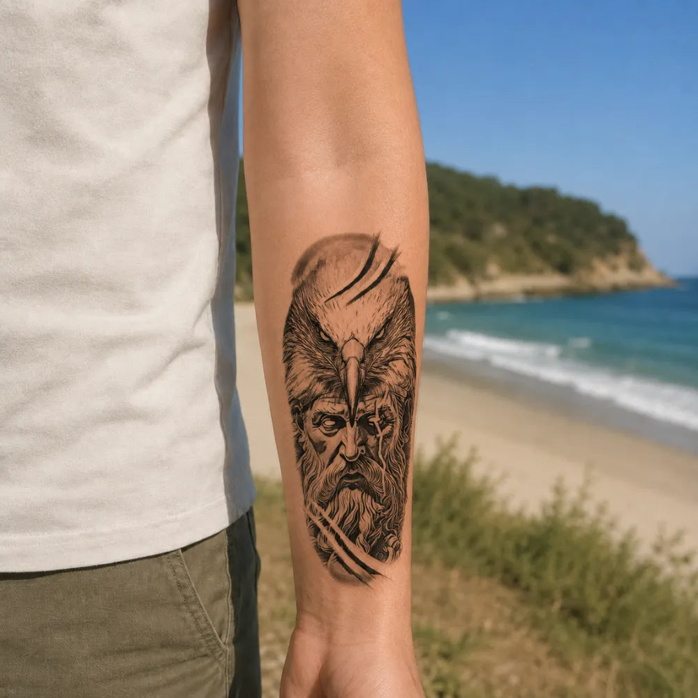 SafeTatt — Eagle Spirit · fotografie tetování na kůži