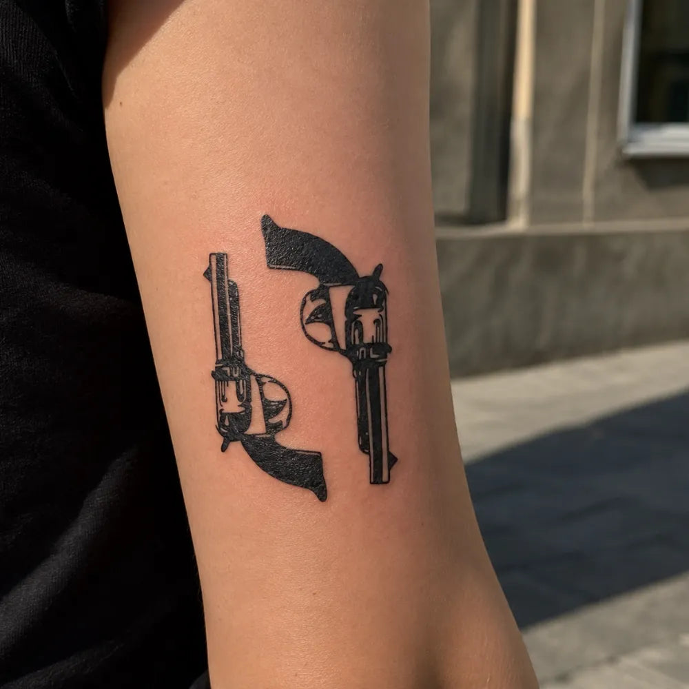 SafeTatt — Wild West · fotografie tetování na kůži